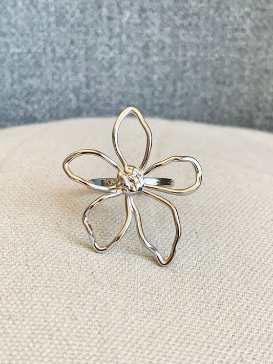 Bague « Sherine » argenté