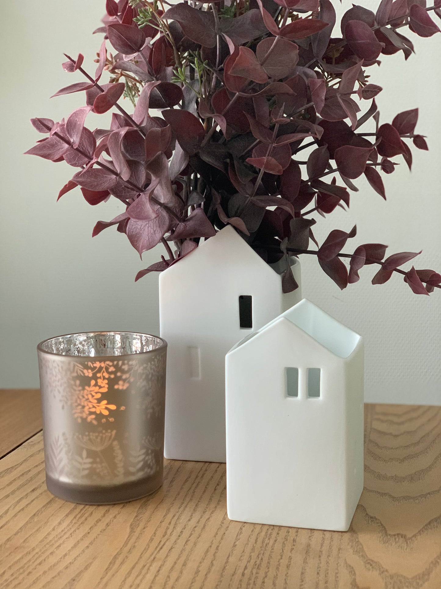 Photophore « abri de jardin » L