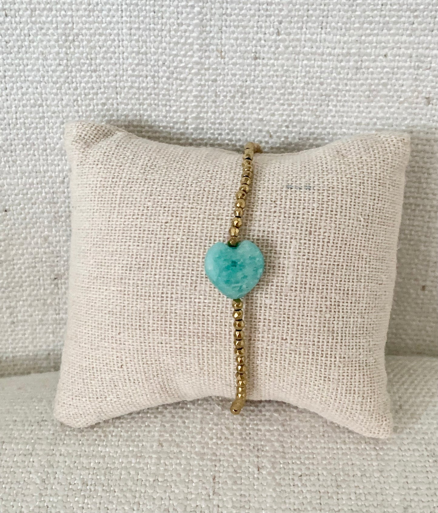 Cœur de pierre Amazonite