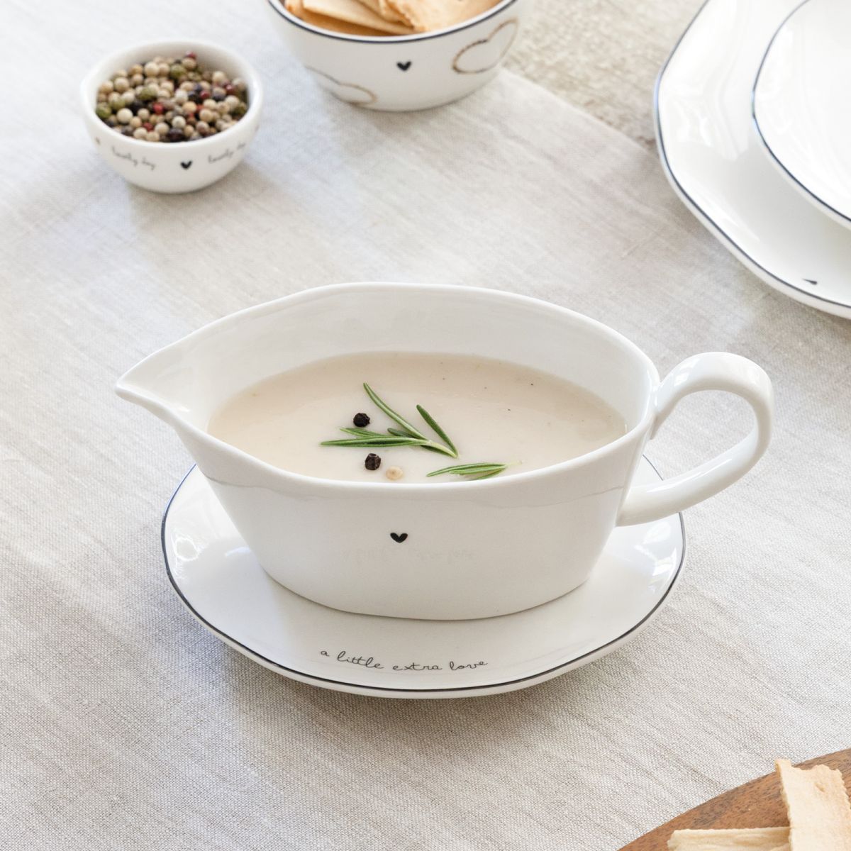 Assiettes « a little extra love »